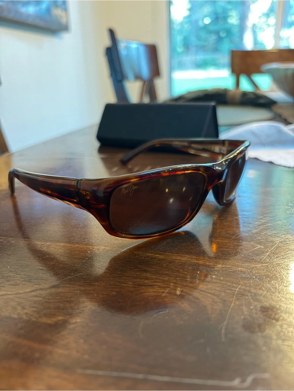 Maui Jim Stingray Tortoise Sunglasses - Brown Lenses